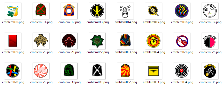 ace combat 7 emblems