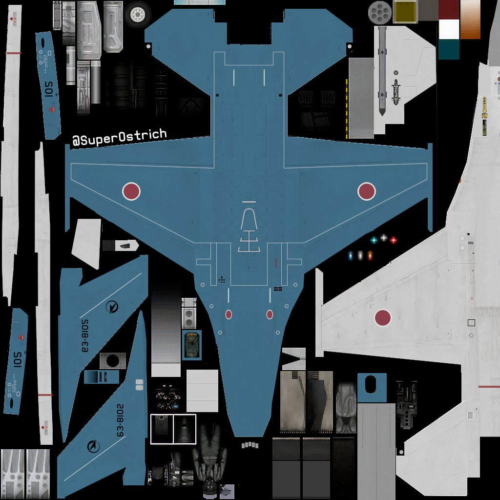 Ace Combat Assault Horizion Legacy+ HD Texture Pack